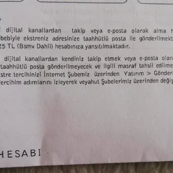 İş Bankası'nın Haksızca Para Alması