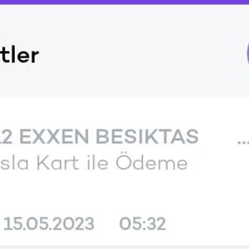 Exxen Beşiktaş Üyeliği İzinsiz Para Çekimi