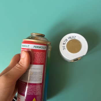 Akçalı Sprey Boya Sprey Başlığı Kırıldı