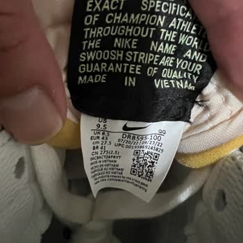 Nike.comdan Aynı Üründen 2. Siparişimin De Defolu Gelmesi