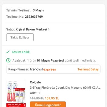 Trendyol Başarılı Satıcısı Kişisel Bakım Merkezi