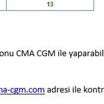 CMA-CGM Gecikmeleri & Müşteri Memnuniyet Sorunu