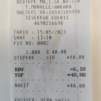 Big Chefs - Usulsüz Otopark Parası