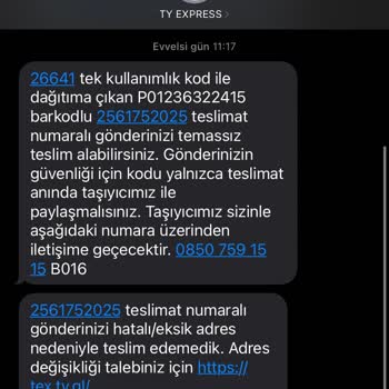 Trendyol Express Kargolama Yanlış İşlem