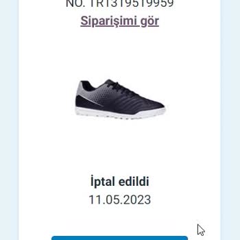 Decathlon Beni Günlerce Bekletti Ve Siparişimi İptal Etti.