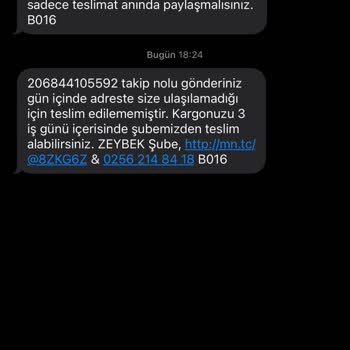 MNG Kargo Tarafından Teslim Edilmeyen Kargo