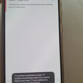 Arçelik Ekran Görüntüsü Paylaşamıyorum