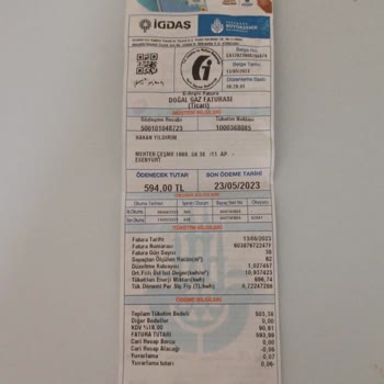 İGDAŞ Mesken Yerine Ticari Olarak Kayıt Edilen Doğal Gaz Faturam
