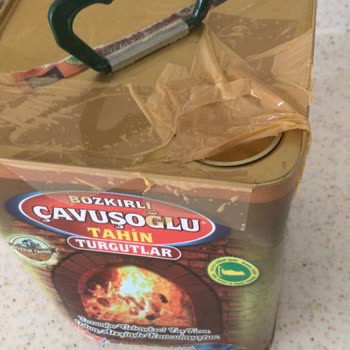 Çavuşoğlu Tahin Gelen Kolim Hasar Görmüş.