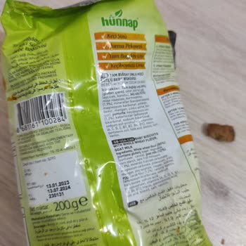 Hünnap Doğal Yaşam Ürünleri Hünnap Bebe Bisküvisi İçerisinden Kıl Çıktı