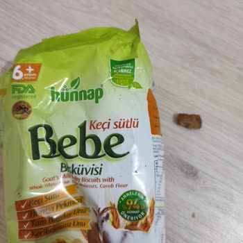 Hünnap Doğal Yaşam Ürünleri Hünnap Bebe Bisküvisi İçerisinden Kıl Çıktı