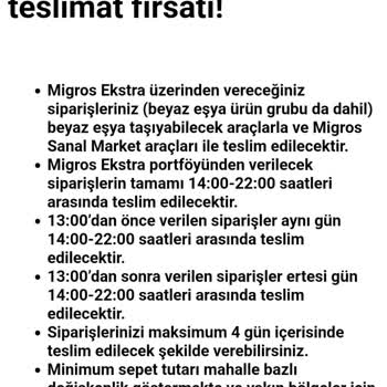 Migros Ekstra Da 5 Gündür Bekleyen Siparişim