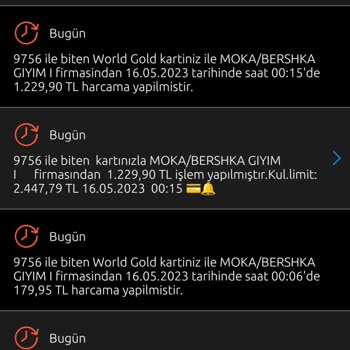 Moka Bershka Giyim Firmasından Şikayetim Var