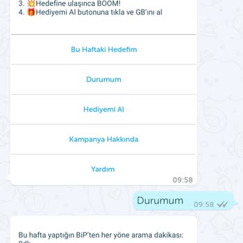 BiP Turkcell Yıldızları Haftalık Görevi