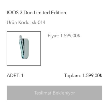 Elektronikesigarasehri.com Sitesinden 2000 Liralık Ürün Gelmedi Muhatap Yok