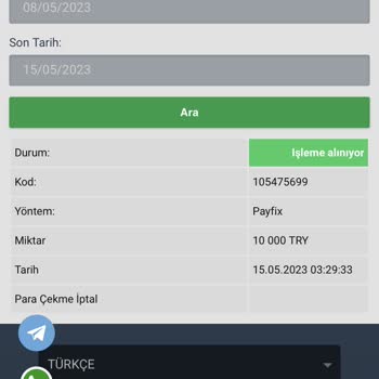 Betwoon 10.000 TL Çekim İşlemimi Gerçekleştirmedi