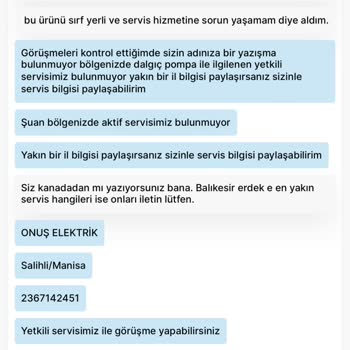 Alarko Dalgıç Pompası Servisi Sorunu