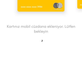 Juzdan, Kartım Mobil Cüzdana Eklenmiyor