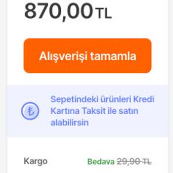 Hepsiburada Taksit Seçeneği Çıkmıyor