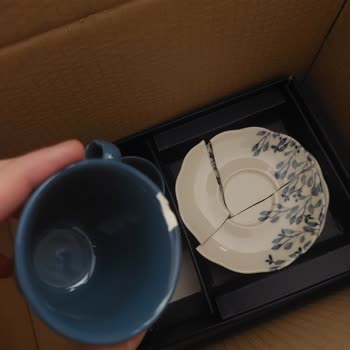 English Home Kargom Kırık Geldi