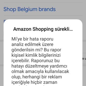 Redmi Note 10 Pro Telefonumda Amazon Sitesine Giriş Sağlanamıyor
