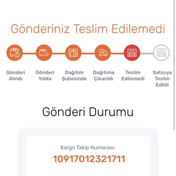 Sürat'ta Ürün Teslim Edilemiyor