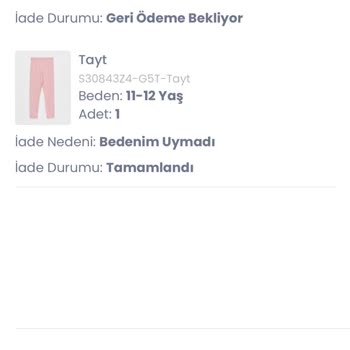 LC Waikiki Ürün İade Ödemesi Gerçekleşmedi