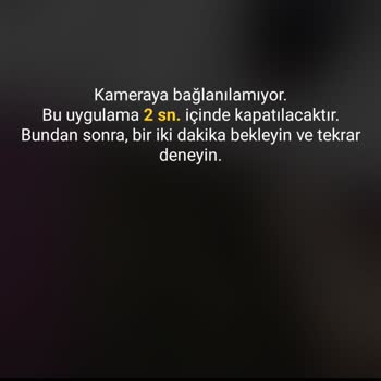 Redmi Note 10 Kameraya Bağlanılmıyor