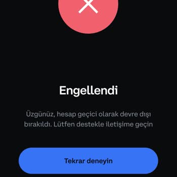 Coinbase Girişte Engellendin Hatası