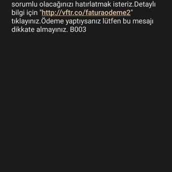 İptal Olan Vodafone Redbox Hakkında Firmanın Haksız Talebi