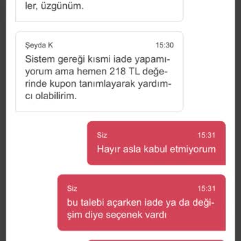 Kurye Ürünü Teslim Etmiyor, Yemeksepeti Paramı İade Etmiyor