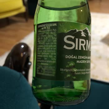 Sırma Soda Da Garip Bir Koku Ve Tat Var