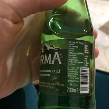 Sırma Soda Da Garip Bir Koku Ve Tat Var