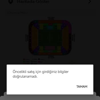 Passolig GS Bonus Kartı İle Öncelikli Bilet Alamıyorum