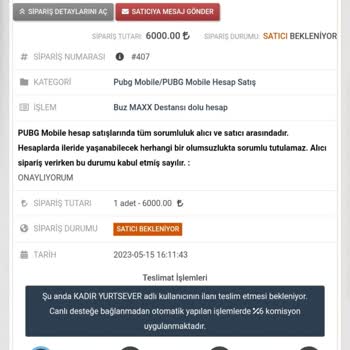 Oyunonline.com'dan Hesap Satın Aldım, Paramı Alamadım