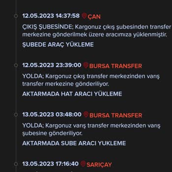 Aras Kargo Kargom Gelmedi Gelmiyor Hareket Dahi Yok