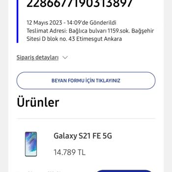 Samsung Telefon Samsung Online Alışveriş Sitesi Kampanyasının Arkasında Durmuyor