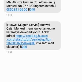 Huawei Merter Yetkili Servisi Sorunumu Çözmedi