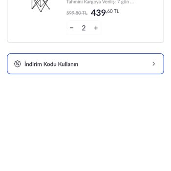 Pazarama Kampanyalar Sepete Yansımıyor