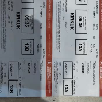 THY Çekin Yapış İşlem Ve Pasaport Çıkış Vurmuş İken Uçağa Almadılar