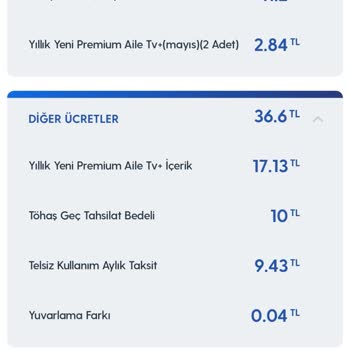 Turkcell Geç Tahsilat Bedeli