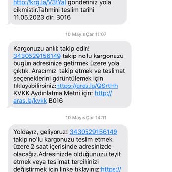 Aras Kargo Kargom Kasten Teslim Edilmiyor