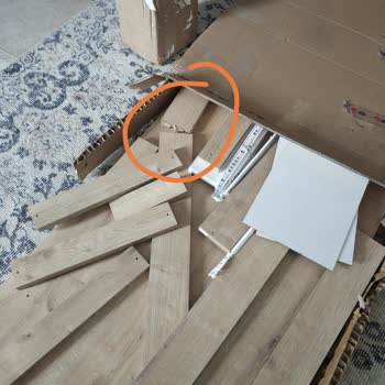 Fly Dolap Ayıplı Ürün A101 F. L. Y. Mobilya Dekorasyon Teks. Tur... İade Sorunu