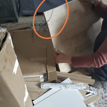 Fly Dolap Ayıplı Ürün A101 F. L. Y. Mobilya Dekorasyon Teks. Tur... İade Sorunu