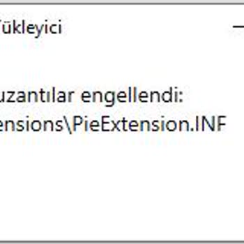 Monster Abra A7 V14.2 WLAN Driver Yüklerken Pie. Extensions Hatası