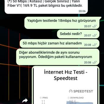 Millenicom İnternet Hızı Yanıltması