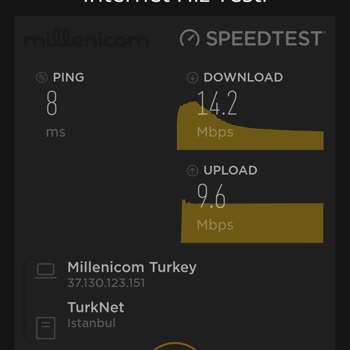 Millenicom İnternet Hızı Yanıltması