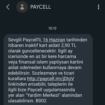 Paycell Hesap Kapatma Silme
