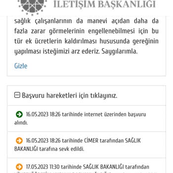T. C. Cumhurbaşkanlığı CİMER Başvurularım Şikayetleri Giderecek Mercilere Yönlendirilmiyor