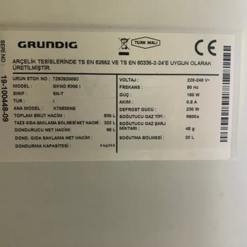 Grundig Buzdolabı Su Sızdırma Ve Gürültü Problemi